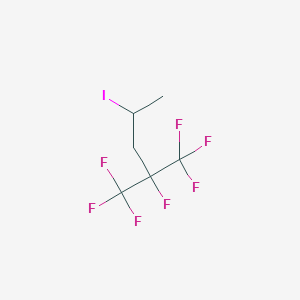 1,1,1,2-tetrafluoro-4-iodo-2-(trifluoromethyl)pentane CAS 261760-24-1