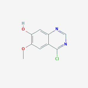 4-chloro-6-methoxyquinazolin-7-ol CAS 263400-68-6