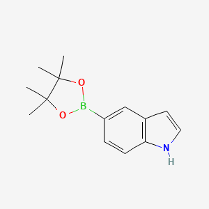 5-(4,4,5,5-tetramethyl-1,3,2-dioxaborolan-2-yl)-1H-indole CAS 269410-24-4