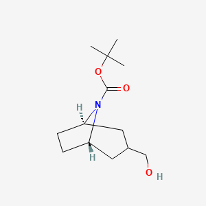 tert-butyl (1S,5R)-3-(hydroxymethyl)-8-azabicyclo[3.2.1]octane-8-carboxylate CAS 273376-39-9