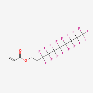 3,3,4,4,5,5,6,6,7,7,8,8,9,9,10,10,10-heptadecafluorodecyl prop-2-enoate CAS 27905-45-9