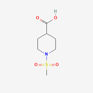 1-methylsulfonylpiperidine-4-carboxylic acid CAS 280772-00-1