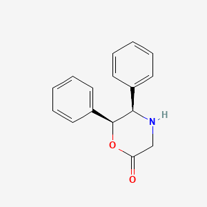 (5R,6S)-5,6-diphenylmorpholin-2-one CAS 282735-66-4