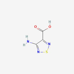 4-amino-1,2,5-thiadiazole-3-carboxylic acid CAS 2829-58-5
