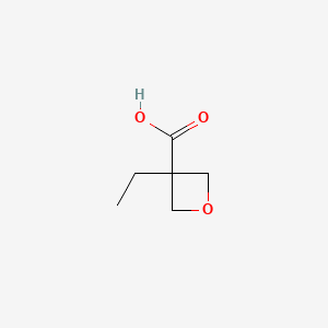3-ethyloxetane-3-carboxylic acid CAS 28562-61-0