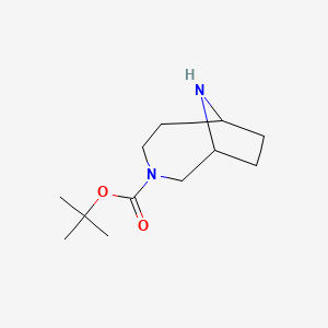 tert-butyl 3,9-diazabicyclo[4.2.1]nonane-3-carboxylate CAS 286947-16-8