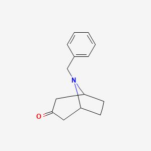 8-benzyl-8-azabicyclo[3.2.1]octan-3-one CAS 28957-72-4