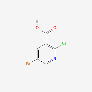 5-bromo-2-chloropyridine-3-carboxylic acid CAS 29241-65-4