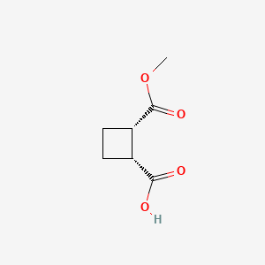 cis-(1R,2S)-2-methoxycarbonylcyclobutane-1-carboxylic acid CAS 31420-52-7