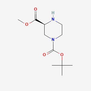 1-O-tert-butyl 3-O-methyl (3S)-piperazine-1,3-dicarboxylate CAS 314741-39-4