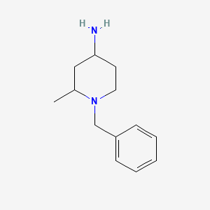 1-benzyl-2-methylpiperidin-4-amine CAS 321345-30-6