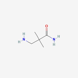 3-amino-2,2-dimethylpropanamide CAS 324763-51-1