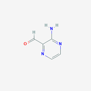 3-aminopyrazine-2-carbaldehyde CAS 32710-14-8