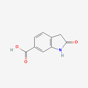 2-oxo-1,3-dihydroindole-6-carboxylic acid CAS 334952-09-9