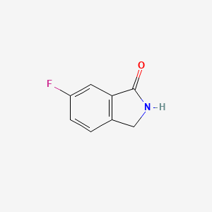 6-fluoro-2,3-dihydroisoindol-1-one CAS 340702-10-5