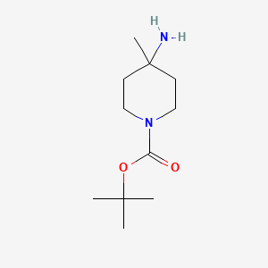 tert-butyl 4-amino-4-methylpiperidine-1-carboxylate CAS 343788-69-2