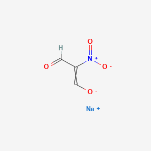sodium 2-nitro-3-oxoprop-1-en-1-olate CAS 34461-00-2