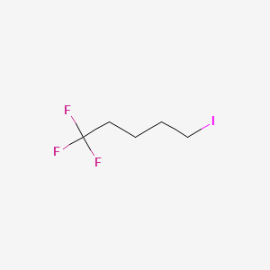 1,1,1-trifluoro-5-iodopentane CAS 352-60-3