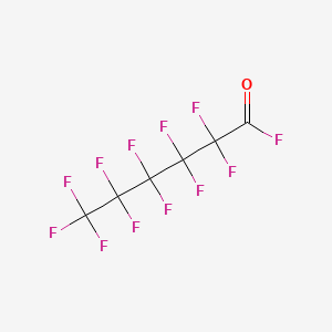 2,2,3,3,4,4,5,5,6,6,6-undecafluorohexanoyl fluoride CAS 355-38-4