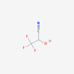 3,3,3-trifluoro-2-hydroxypropanenitrile CAS 359-44-4