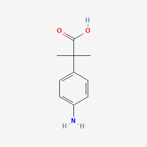 2-(4-aminophenyl)-2-methylpropanoic acid CAS 36402-24-1