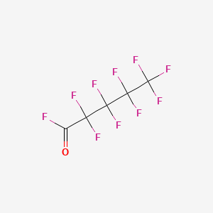 2,2,3,3,4,4,5,5,5-nonafluoropentanoyl fluoride CAS 375-62-2