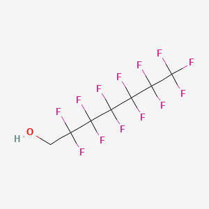 2,2,3,3,4,4,5,5,6,6,7,7,7-tridecafluoroheptan-1-ol CAS 375-82-6