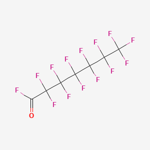 2,2,3,3,4,4,5,5,6,6,7,7,7-tridecafluoroheptanoyl fluoride CAS 375-84-8
