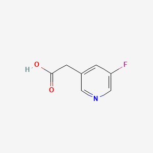 2-(5-fluoro-3-pyridinyl)acetic acid CAS 38129-24-7