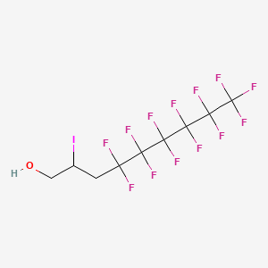 4,4,5,5,6,6,7,7,8,8,9,9,9-tridecafluoro-2-iodononan-1-ol CAS 38550-44-6