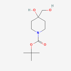 tert-butyl 4-hydroxy-4-(hydroxymethyl)piperidine-1-carboxylate CAS 389889-80-9
