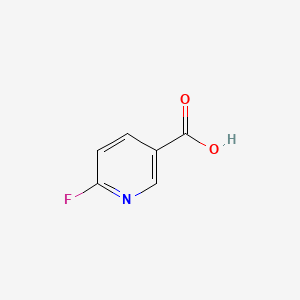6-fluoropyridine-3-carboxylic acid CAS 403-45-2