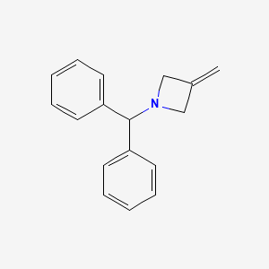 1-benzhydryl-3-methylideneazetidine CAS 40569-55-9