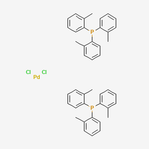 dichloropalladium;bis(tris(2-methylphenyl)phosphane) CAS 40691-33-6