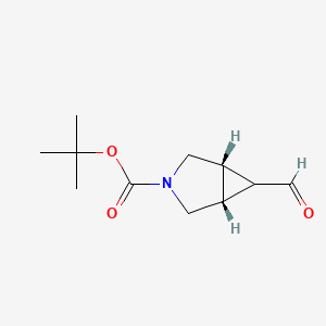 tert-butyl (1S,5R)-6-formyl-3-azabicyclo[3.1.0]hexane-3-carboxylate CAS 419572-19-3