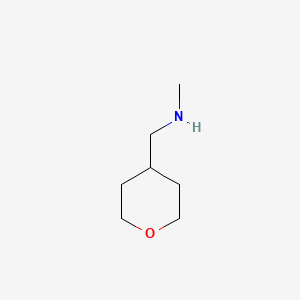 N-methyl-1-(oxan-4-yl)methanamine CAS 439081-52-4