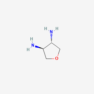 (3S,4S)-oxolane-3,4-diamine CAS 45434-73-9