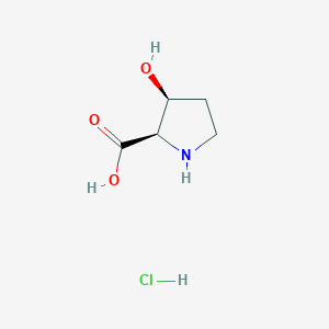 (2R,3S)-3-hydroxypyrrolidine-2-carboxylic acid;hydrochloride CAS 468061-05-4