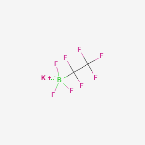 potassium trifluoro(1,1,2,2,2-pentafluoroethyl)boranuide CAS 476639-90-4