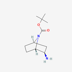 tert-butyl (1S,2R,4R)-2-amino-7-azabicyclo[2.2.1]heptane-7-carboxylate CAS 500556-93-4