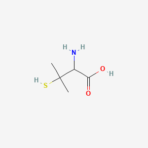 2-amino-3-methyl-3-sulfanylbutanoic acid CAS 52-66-4