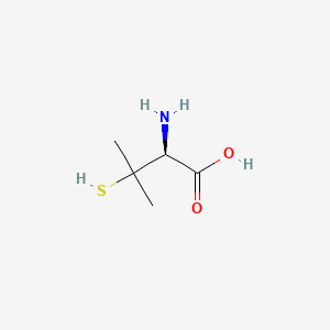 (2S)-2-amino-3-methyl-3-sulfanylbutanoic acid CAS 52-67-5