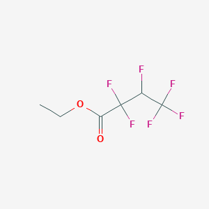 ethyl 2,2,3,4,4,4-hexafluorobutanoate CAS 5200-38-4