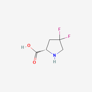 (2S)-4,4-difluoropyrrolidine-2-carboxylic acid CAS 52683-81-5