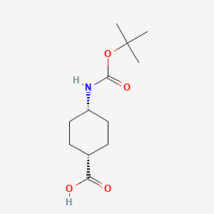 4-[(2-methylpropan-2-yl)oxycarbonylamino]cyclohexane-1-carboxylic acid CAS 53292-89-0