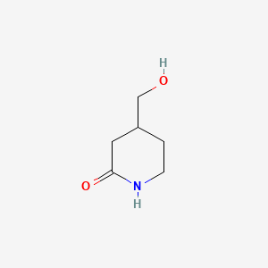 4-(hydroxymethyl)piperidin-2-one CAS 53611-47-5