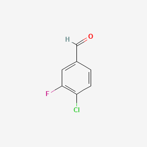 4-chloro-3-fluorobenzaldehyde CAS 5527-95-7