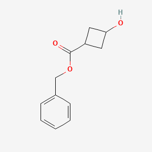 benzyl 3-hydroxycyclobutane-1-carboxylate CAS 552849-32-8