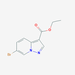 ethyl 6-bromopyrazolo[1,5-a]pyridine-3-carboxylate CAS 55899-30-4