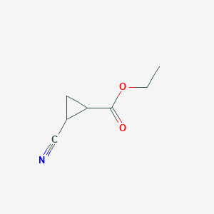 ethyl 2-cyanocyclopropane-1-carboxylate CAS 56447-11-1